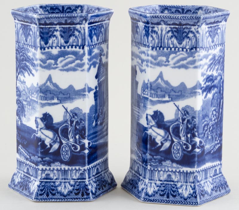 Vases Pair c1930s